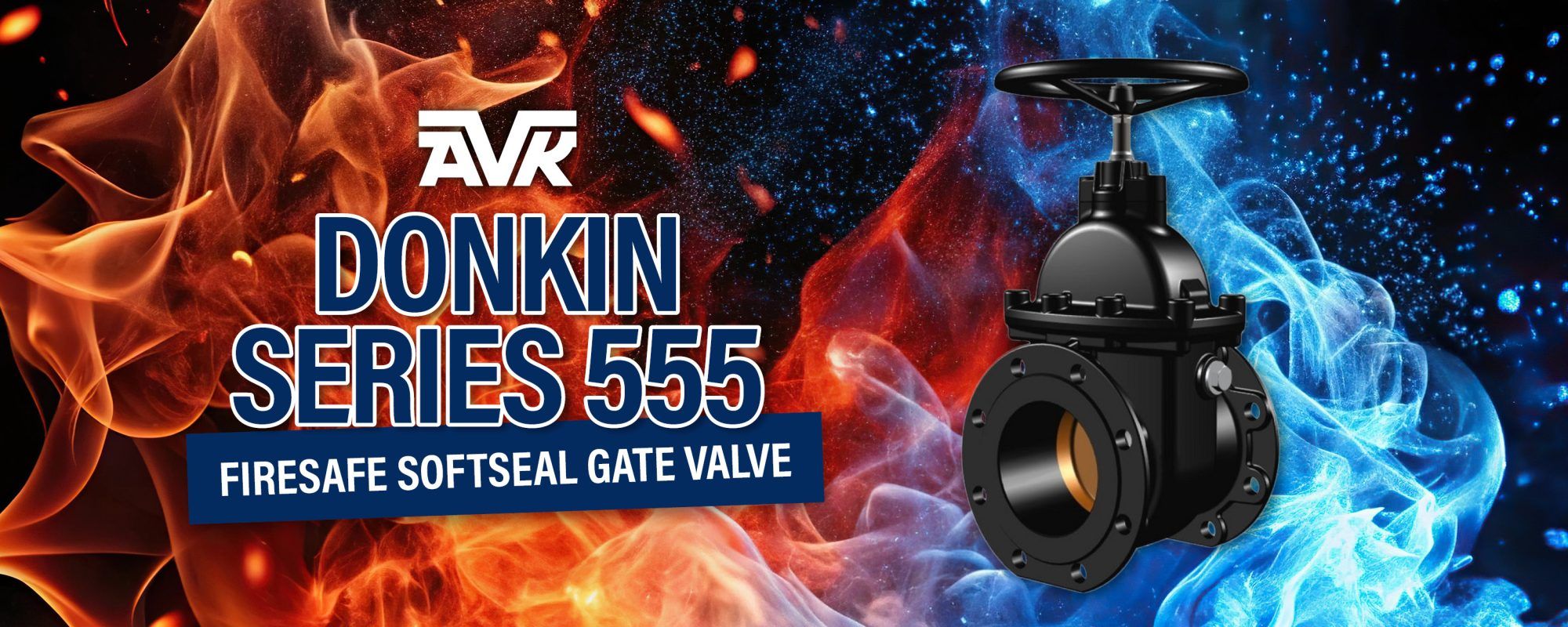 AVK Donkin 555 Firesafe gate valve